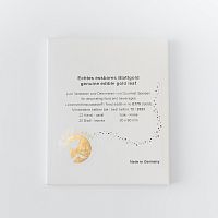 Пищевое золото (E175), Листовое (80мм), Noris